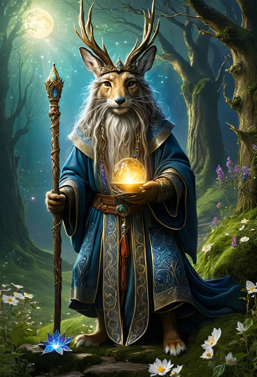 Hare, magical, folklore, fantasy, Gods, Kings, wizards