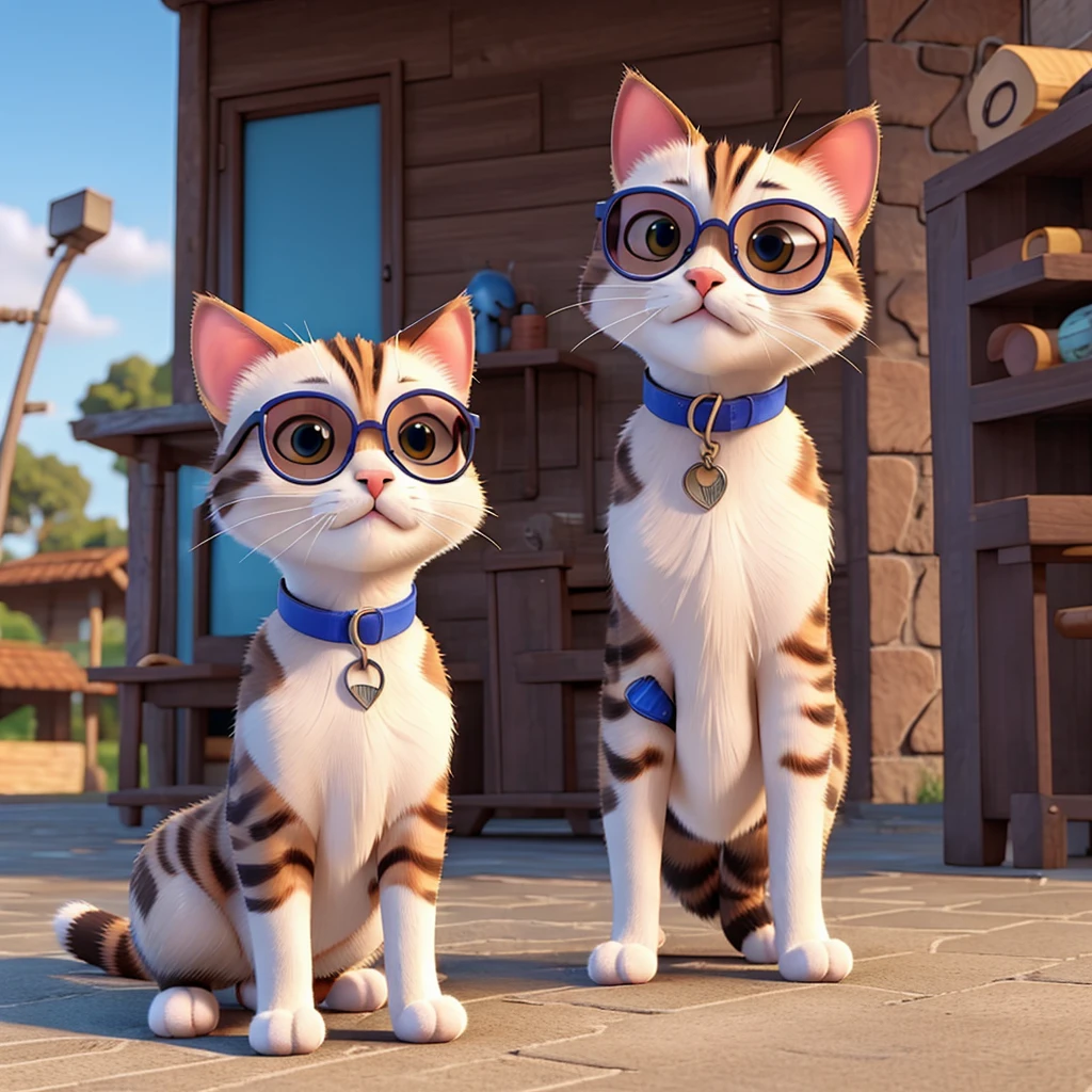 Cat with sunglasses