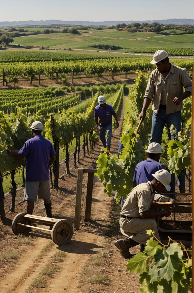 The parable of the workers in the vineyard