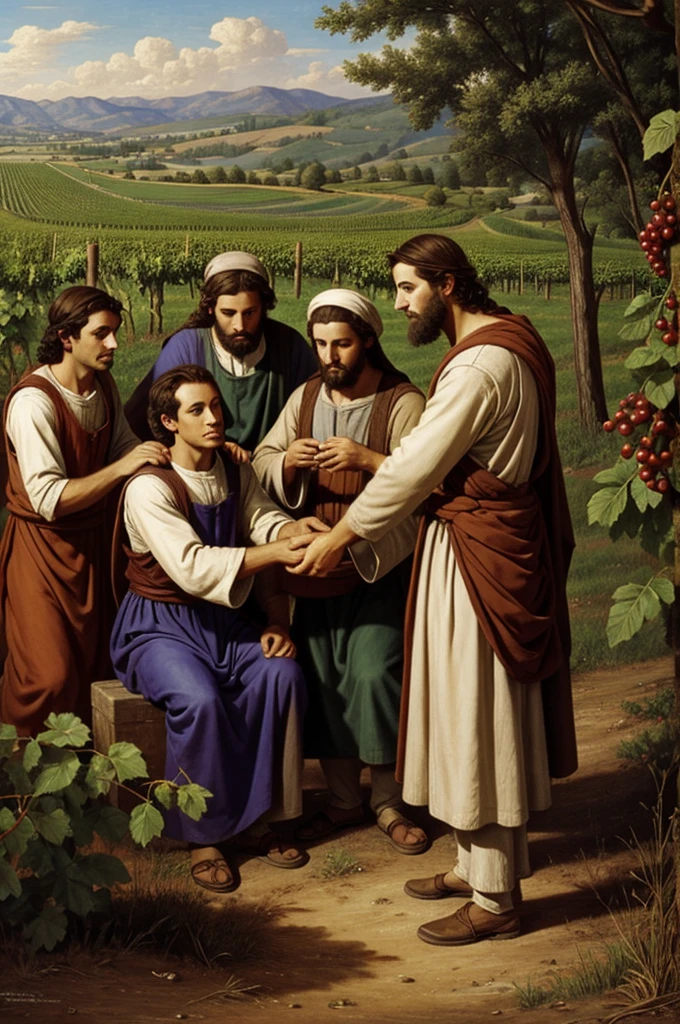 The vineyard workers Matthew 20 