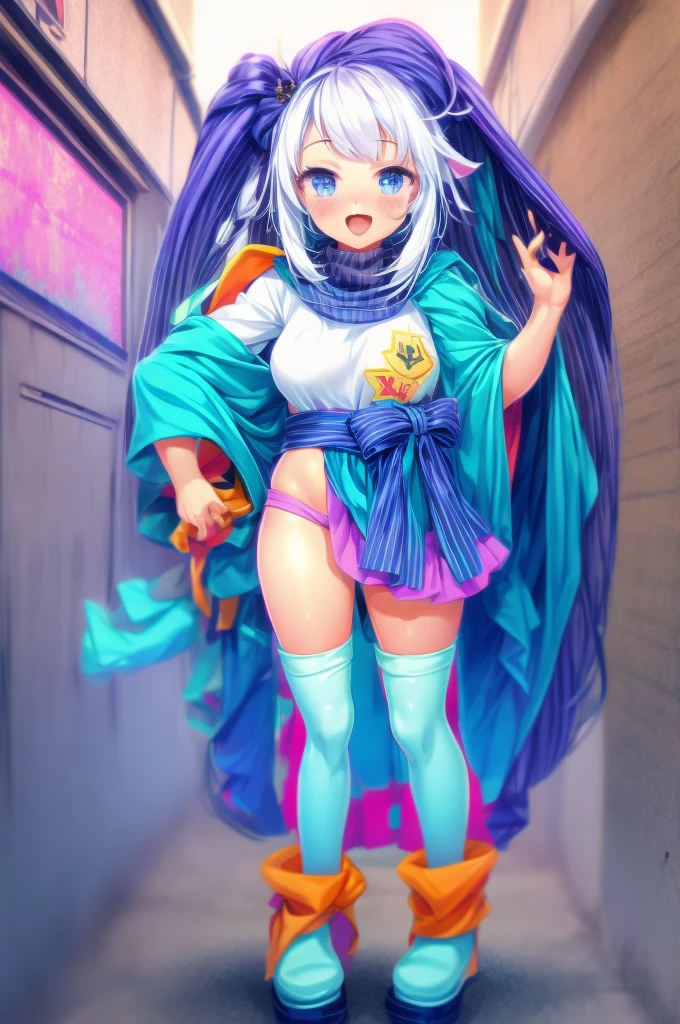 Three prety girls(umamusume)
Wearing rain boots, over knee high boots
(high quality),(8K)