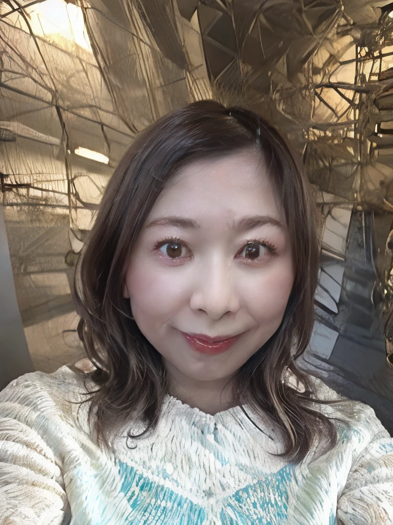 1 girl, Woman, comely, medium breasts, seducing gaze, high resolution, (1 girl eyes looking at viewer:1.55), simple background, Highlight for the chest, all-body, cute face, comely face, Nipple botch, drlight smile, best qualityer, anatomically correcte, super detaill, texturized skin, ultra HD, 8K