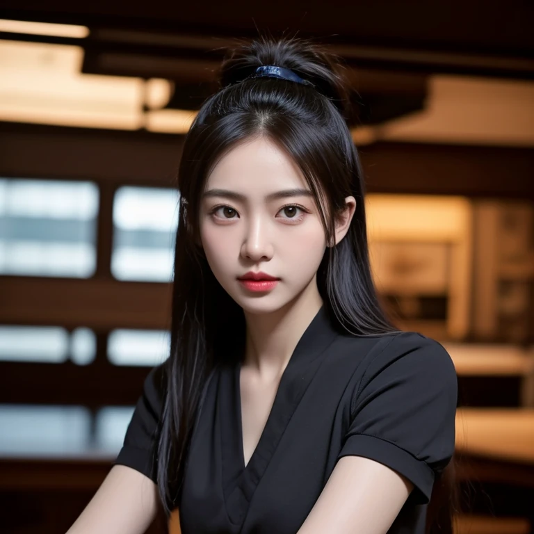 8k images, Shot with a high quality Fuji 45 camera., Pixels, best quality, Masterpiece:1.2), (realistic, photo-realistic:
1 woman,cute, ผู้หญิงlong hairชาวเอเชียตะวันออกเฉียงใต้ที่มีใบหน้ากลม, Open the aperture wide., professional lighting, Sony A7R4, 50 mm sitting lens. 2 long hairชาวเอเชียตะวันออกเฉียงใต้ที่มีใบหน้ากลม, Large bust measures 36 inches., Warm light, long hair,black eyes,abdominal muscles, The body is beautiful and strong., thick hips, rounded chest, (digital painting, HDR, high contrast), 3d, 8K, 45,000,000 pixcls,,