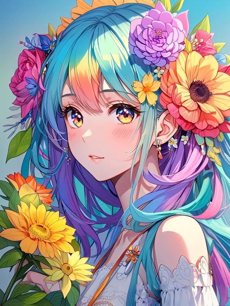 Dress and hair