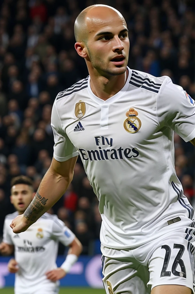 Believe me, a semi-bald and young Real Madrid player
