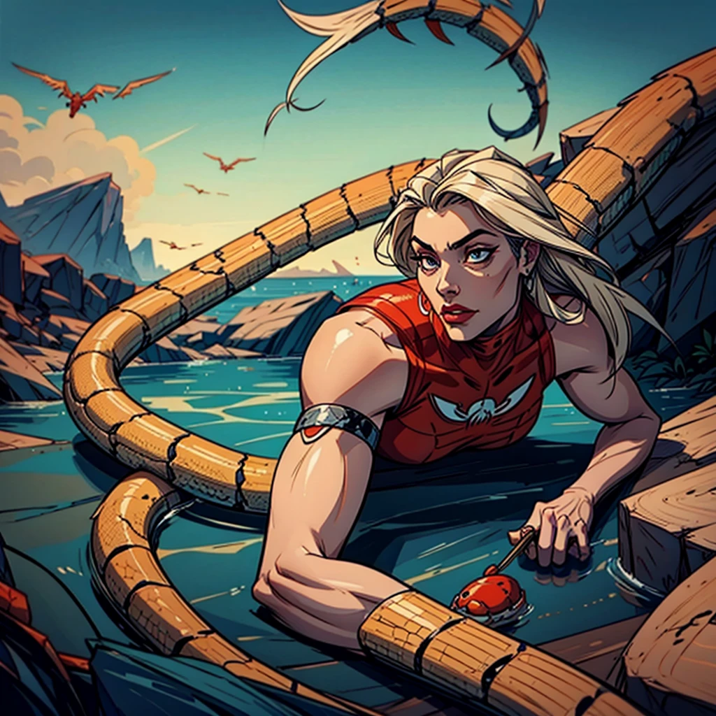 crab with a snake&#39;s body