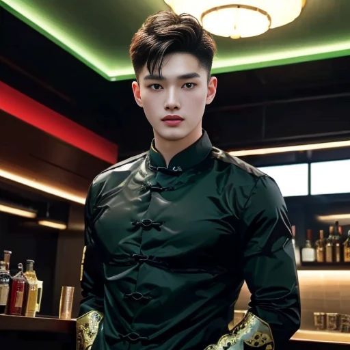 Close-up photo of a woman, perfect has a round face, Profile picture, charming anime,stereoscopic 8k,45 high quality colored lights,000,000,000 pixels inspired by Woobin, south east asian with a round face, Yanjun Chengt, Xindong Chen, heise-lian yan fang, Chinese girl, Yun Ling, Cute young man with a sweet Asian face, with a round face, Li Zixin, Ruean Jia is very beautiful.!, Inspiration from Huang Ji