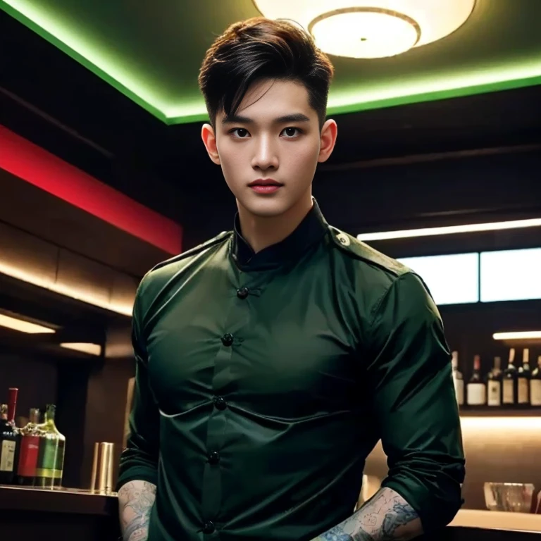 Close-up photo of a woman, perfect has a round face, Profile picture, charming anime,stereoscopic 8k,45 high quality colored lights,000,000,000 pixels inspired by Woobin, south east asian with a round face, Yanjun Chengt, Xindong Chen, heise-lian yan fang, Chinese girl, Yun Ling, Cute young man with a sweet Asian face, with a round face, Li Zixin, Ruean Jia is very beautiful.!, Inspiration from Huang Ji