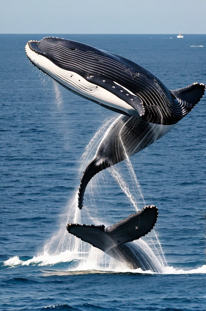 Whale with machine gun