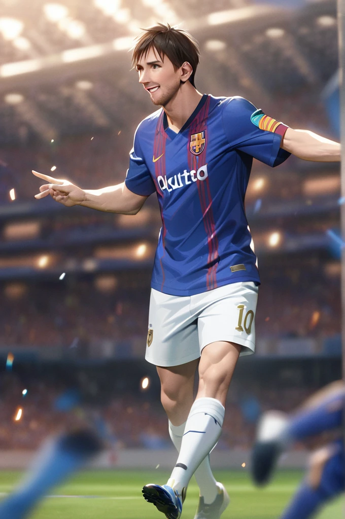 ((Best quality)), ((masterpiece)), (detailed), lionel messi