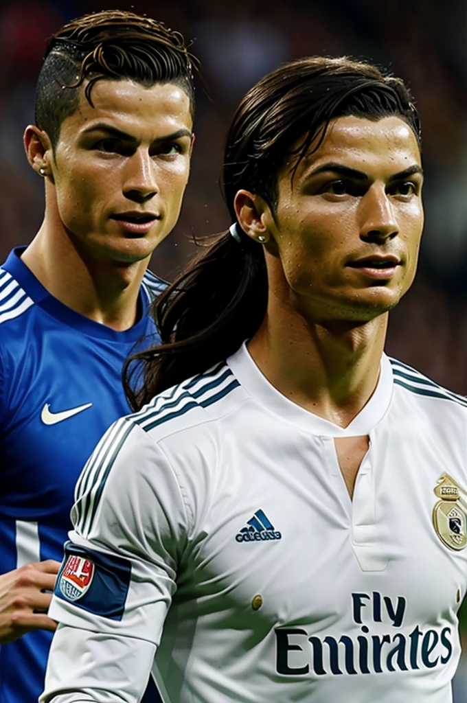 Georgina Gio is Cristiano Ronaldo's new daughter , She is naked on a red bed where she is showing her feminine parts