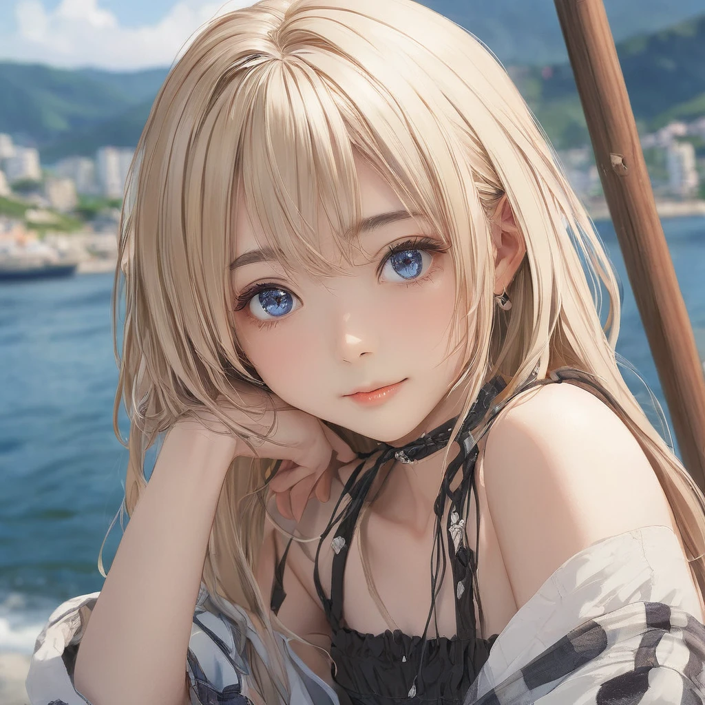 (masterpiece, Highest quality:1.2), One girl, alone,bony body、15 years old、Anime Style