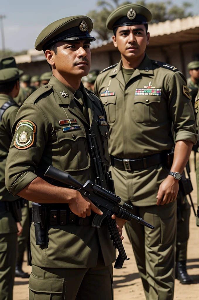 How will I see as an officer of the Mexican army