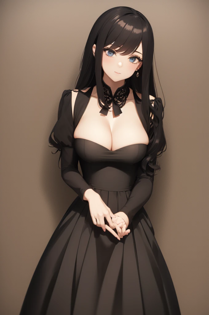 Beautiful girl, detailed dress, mafia