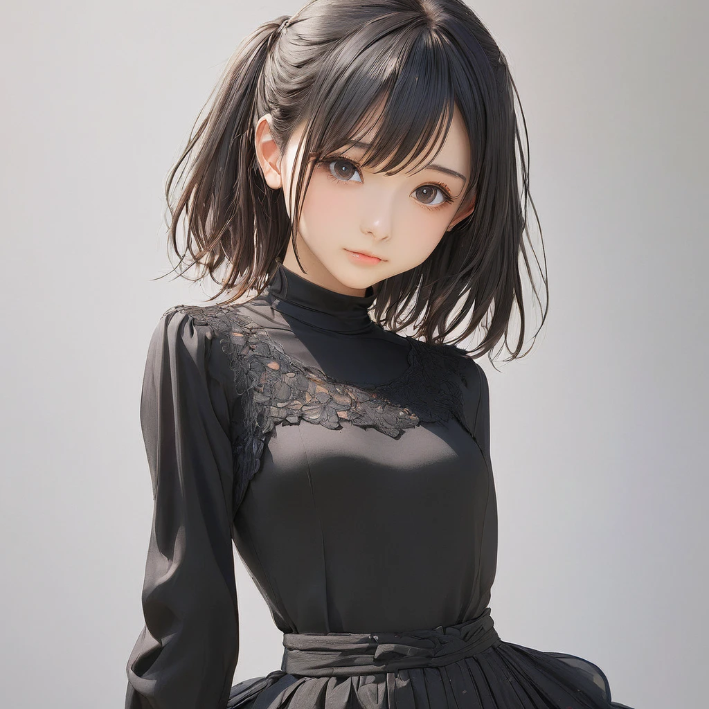 (masterpiece, Highest quality:1.2), One girl, alone,bony body、、Anime Style