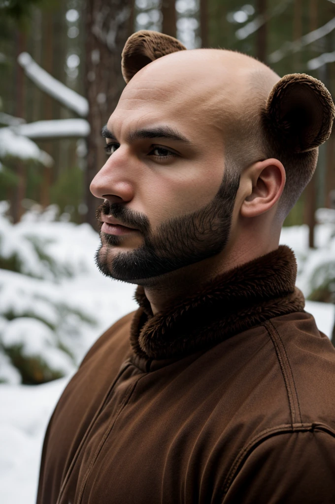 Bald bear