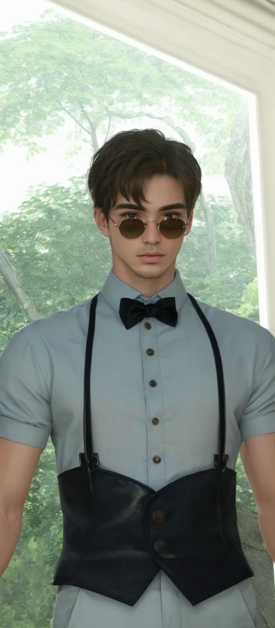 ((best quality)), ((masterpiece)), (detailed), perfect face, bald. Man
