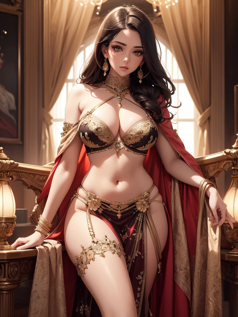 by Wlop,(Masterpiece),(Highest quality:1.4), (Highest Detailed:1.3), (8k very detailed CG unit wallpaper), **high detailed water color potrait, stunning body of savitha bhabhi,body like angela white, big bright eyes,  , glowing tattoos across chest and arms , pale skin ,adorned with eye-catching curves ,breathtaking beauty accentuated by their dazzlingly, dynamic pose, Glamorous,High Fantasy, Hyperrealism ensembles and hint of softness around her navel,depicted in an intricate and highly detailed, with elegant lighting and smooth focus, beautiful  colors, pencil sketches,  Amazing details, One character,photo Realistic,Beautiful composition,perfect female body, (Rendered in ultra-high definition, (UHD) resolution 8K:1.4), full perfect beautiful body
