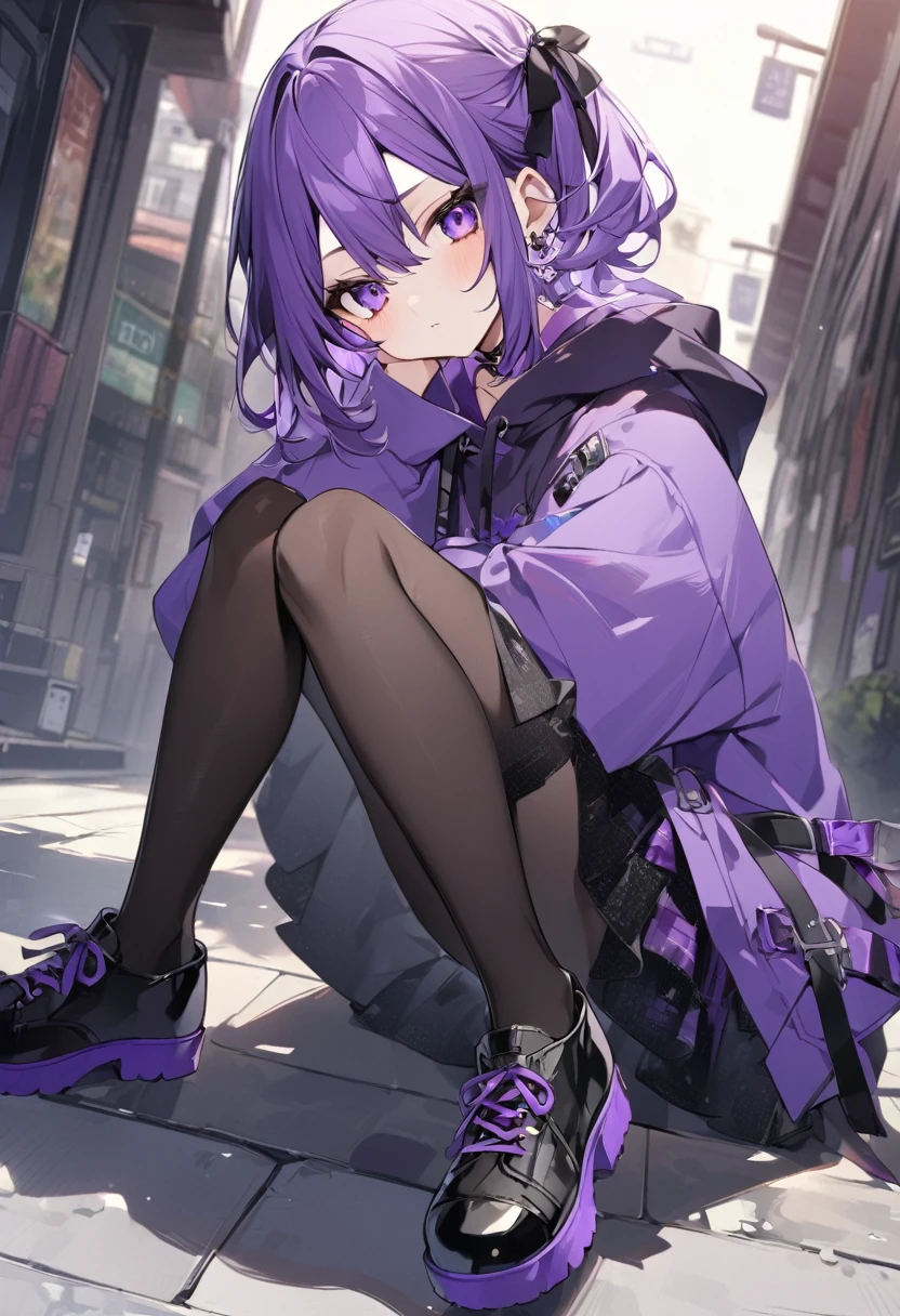 purple eyes,black pupils,(good anatomy:1.2),pretty eyes, detail eyes, detail pupils,