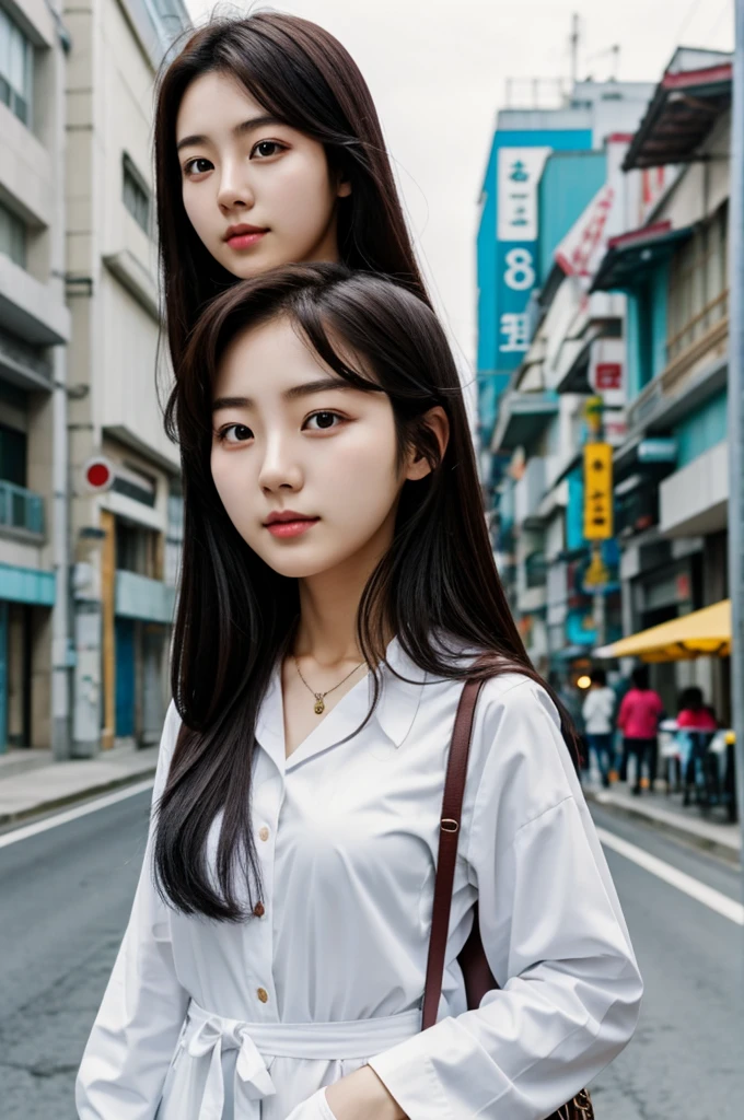 A Korean girl 