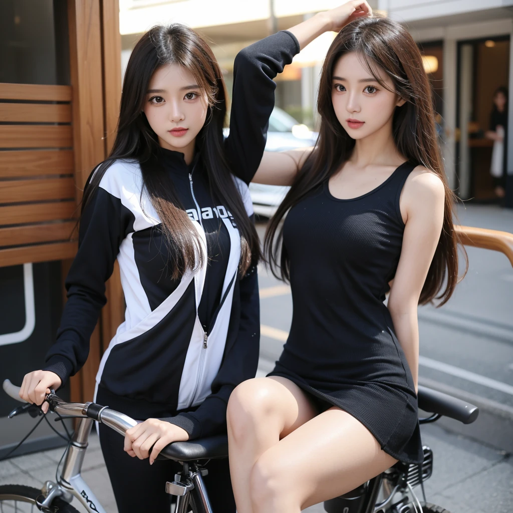 Beauty、Beautyライダー、beautiful girl、Beauty、Female Pabiker、bike rider suit、beauty、Beautiful woman、Handsome woman、mini skirt、Bodysuits