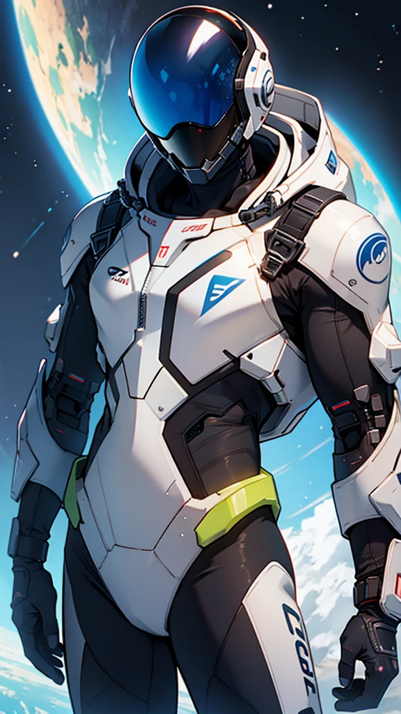 Scfi cybernetic combat spacesuit