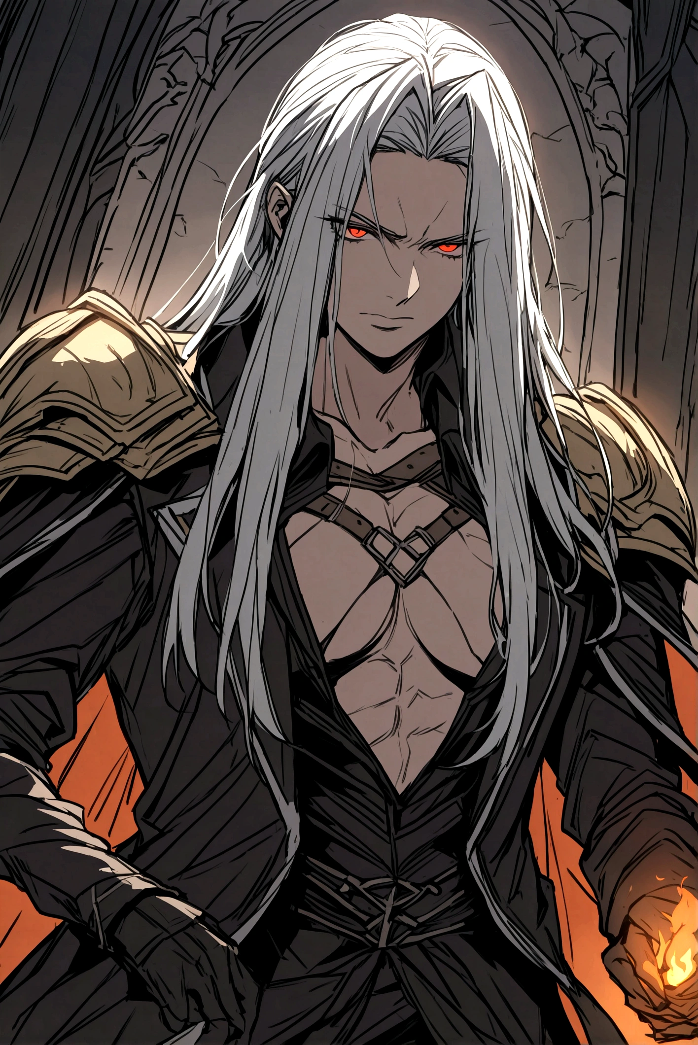 Burning inside
with violent anger
Sephiroth Fate - monstrous
And empty Come, come, O come,
Do not let me die Come, come, O come, Glorious
Do not let me die Generous
