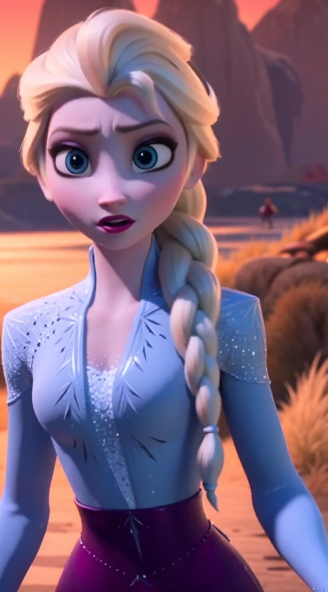 Fortnite-style Elsa