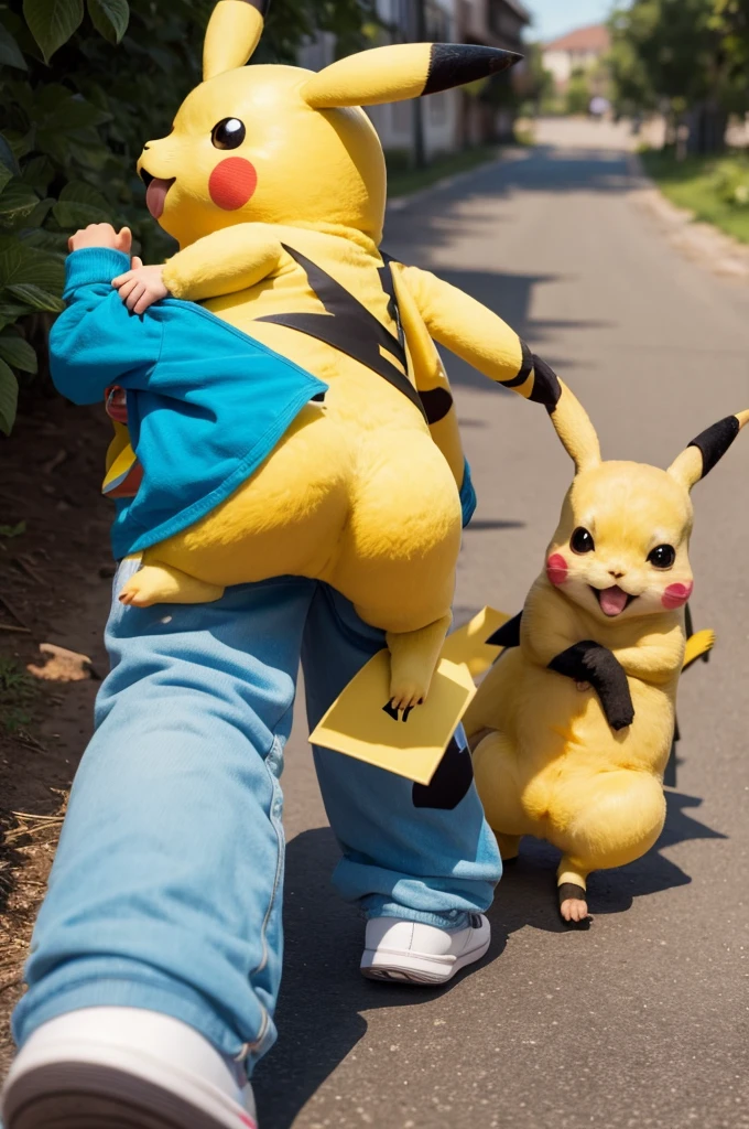 Pikachu giving ass