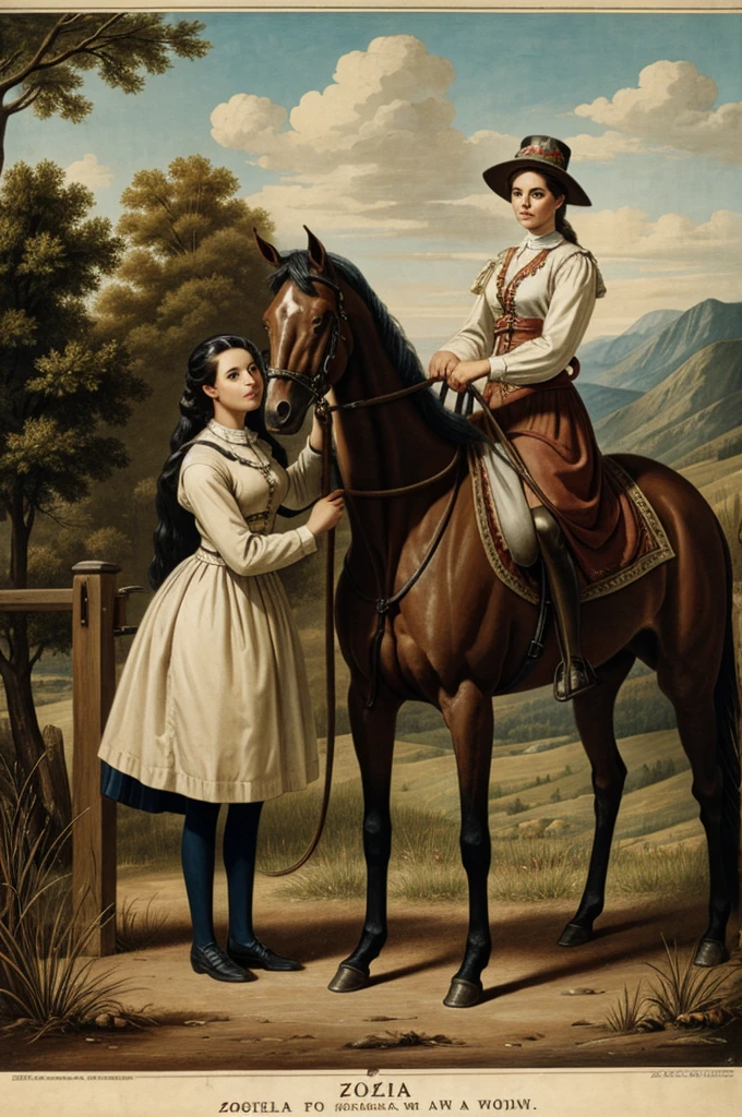 Zoofilia women and horse