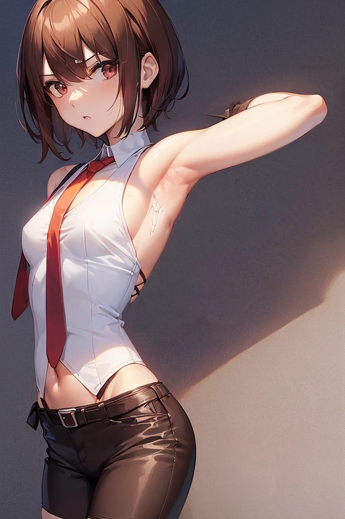 arm behind back