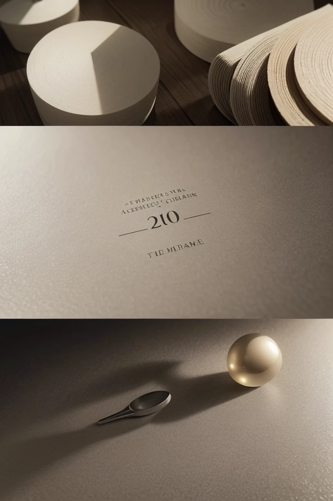 Create a book cover evoking the passage of time over the course of a year. Include images of flying calendar sheets. Use a color palette with neutral tones like gray and beige for the base. Typography should be elegant and legible, with the title "Echoes of a Year" centered on the cover in a serif or handwritten font. Harmonize images and add subtle graphic elements like curved lines or smooth gradients to represent the continuous flow of time, and discreet shadows to give depth.