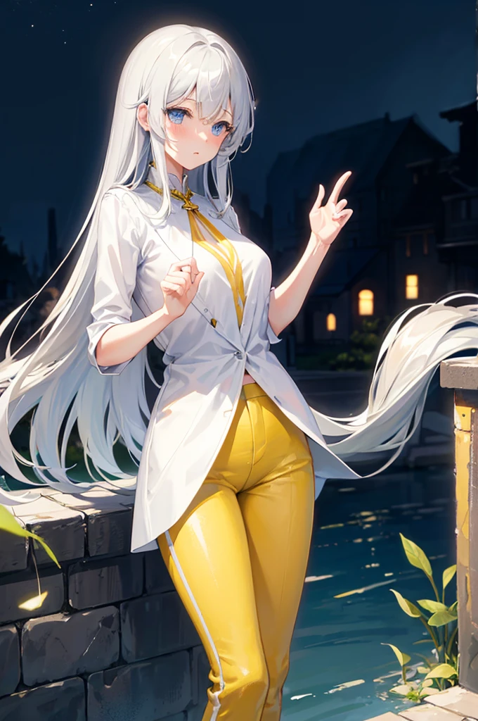 M-shaped legs、Yellow Pants、Leaning forward、、Light silver hair、Semi-long hair、Garden、night、、pale blue eyes、Blushing、、Random pose、Looks like she&#39;s about to cum、Glamorous expression、Blushing、Yellow underwear、Cute underwear、Undressing、、Bedroom、On the bed、M-shaped legs、Random pose,Show your pants、Light silver hair、Semi-long hair、Panties、night、、pale blue eyes、night、night、Not wearing a bra、、Blushing、lipstick、Perfect hands、Detailed hands、nightのGarden、hand good