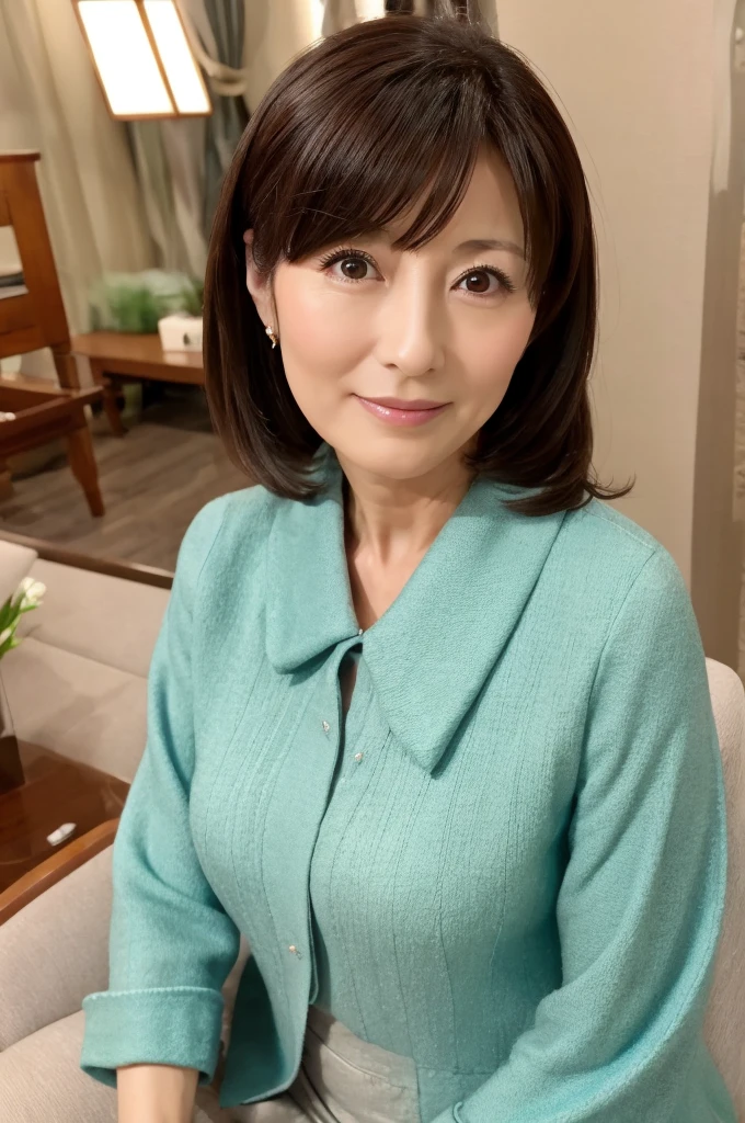 ((Highest quality)), ((masterpiece)), (detailed), Japanese,Mature Woman