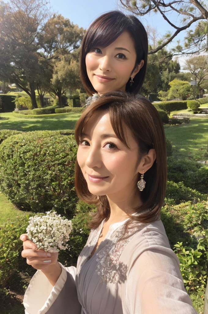 ((Highest quality)), ((masterpiece)), (detailed), Japanese,Mature Woman