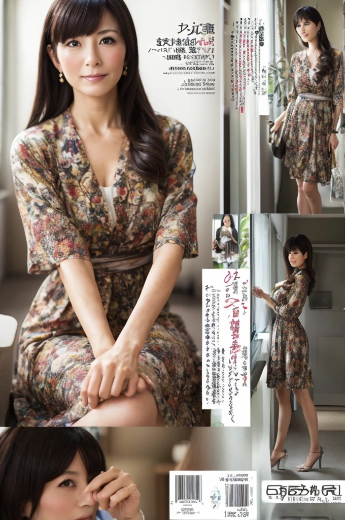 ((Highest quality)), ((masterpiece)), (detailed), Japanese,Mature Woman