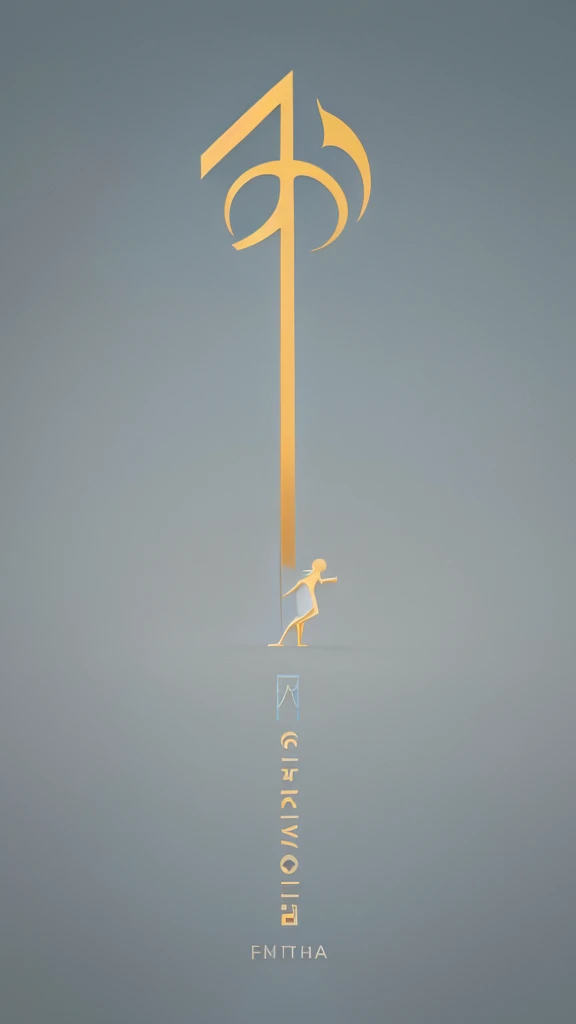 A minimal, modern, simple, cinematic logo design for the brand “Penamemoria". The logo design must be a simple, silhouette of a boy, standing up, playing acoustic guitar and fantasy feather by his side. The logo must convey a sense of music, stories, memories and dreams. Logo design impressed on a book cover. Minimalistic logo. Sky blue, white and golden as colors for the logo design