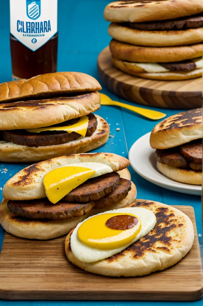 Create an advertisement for choripanes at home for the Colombia vs Uruguay match