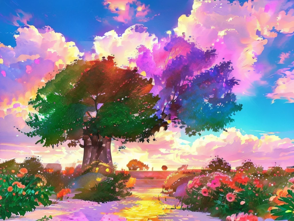 items to enjoy a sunny day in summer. Vivid colors, 4k, high quality.