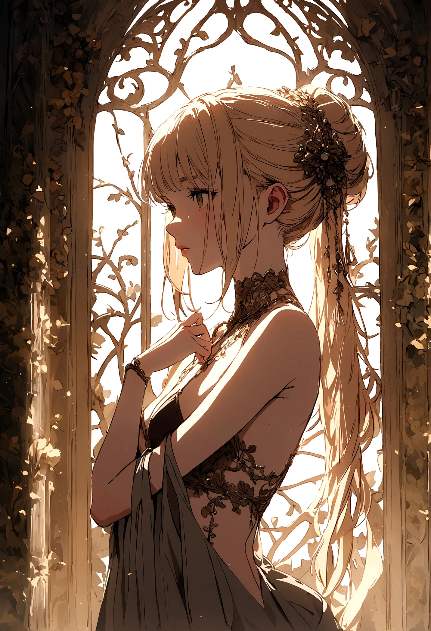 Female gojo wearing minimal clothes 