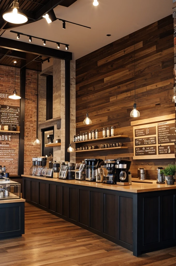 Make a coffee shop background 
