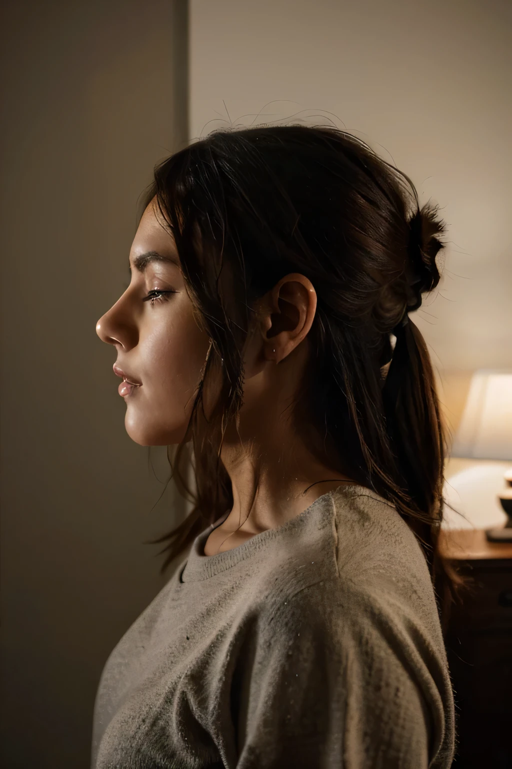 a profile photo in an intimate place 