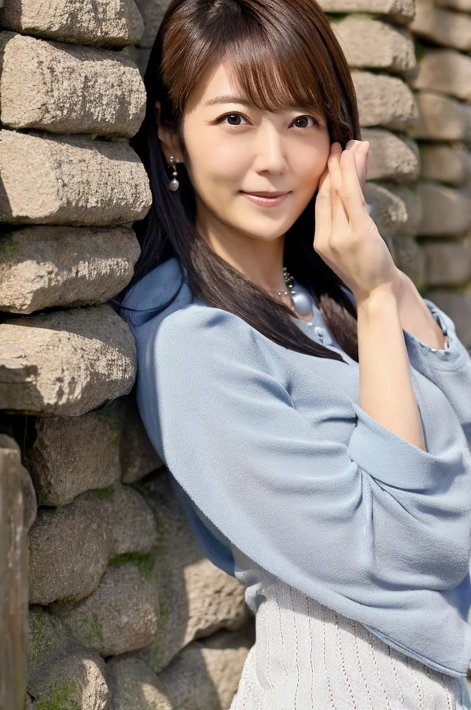 ((Highest quality)), ((masterpiece)), (detailed), Japanese,Mature Woman