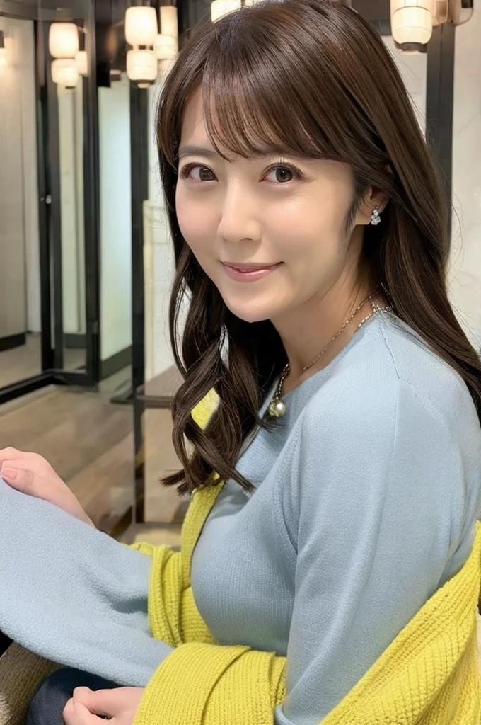 ((Highest quality)), ((masterpiece)), (detailed), Japanese,Mature Woman