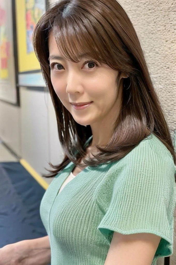 ((Highest quality)), ((masterpiece)), (detailed), Japanese,Mature Woman