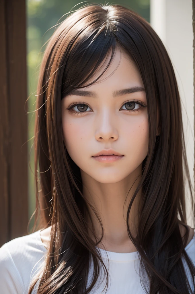 Female human face