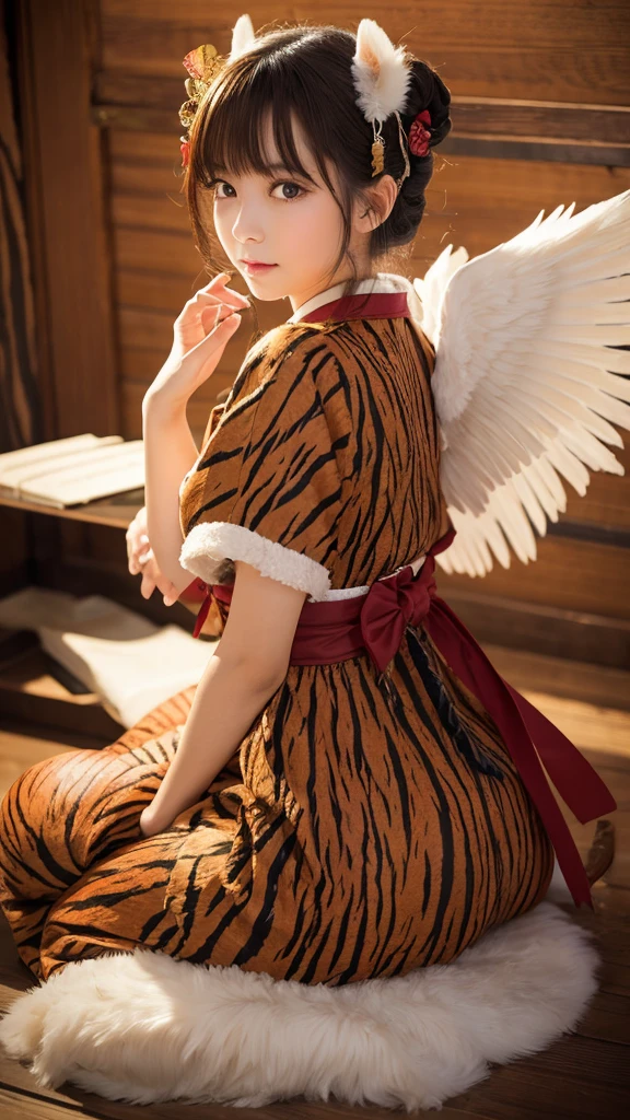 beautiful girl　judge　Taisho　Early Showa period　Morning Drama　Tiger with wings