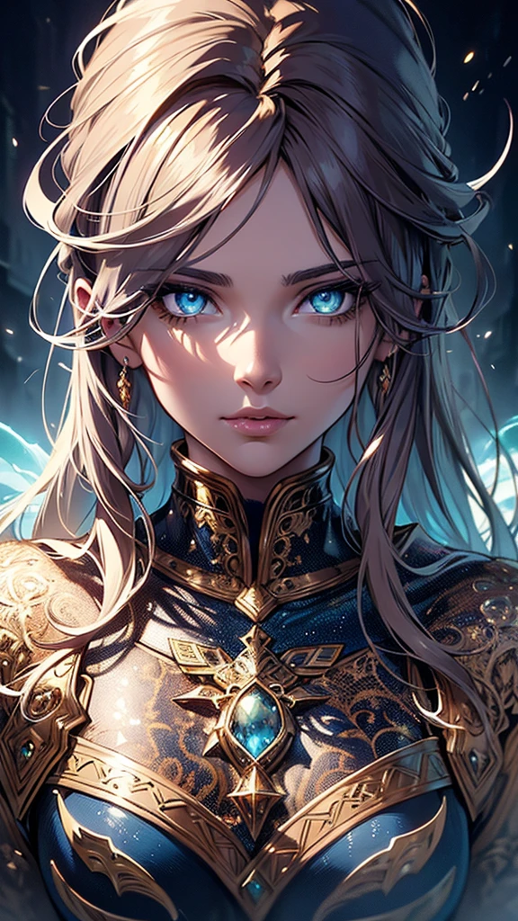 beautiful detailed eyes, beautiful detailed lips, extremely detailed face and portrait, zodiac, zodiac sign, leo, intricate detailed fantasy portrait, dynamic dramatic lighting, dramatic color palette, glowing aura, mystical ethereal, cinematic composition, digital art, epic fantasy art, concept art, award winning