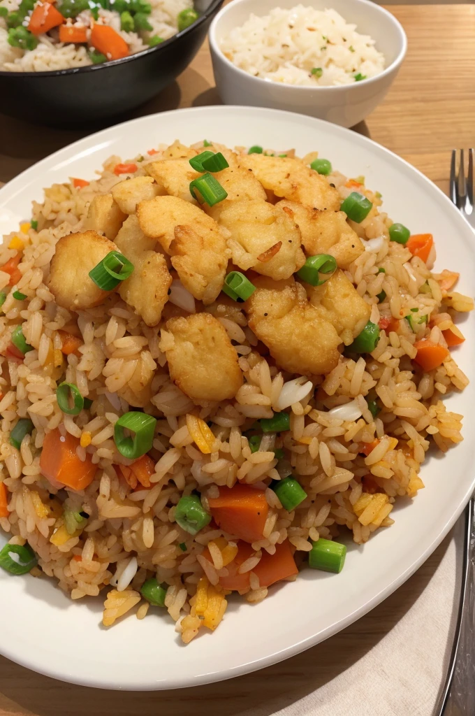 Thank you mom、Fried rice
