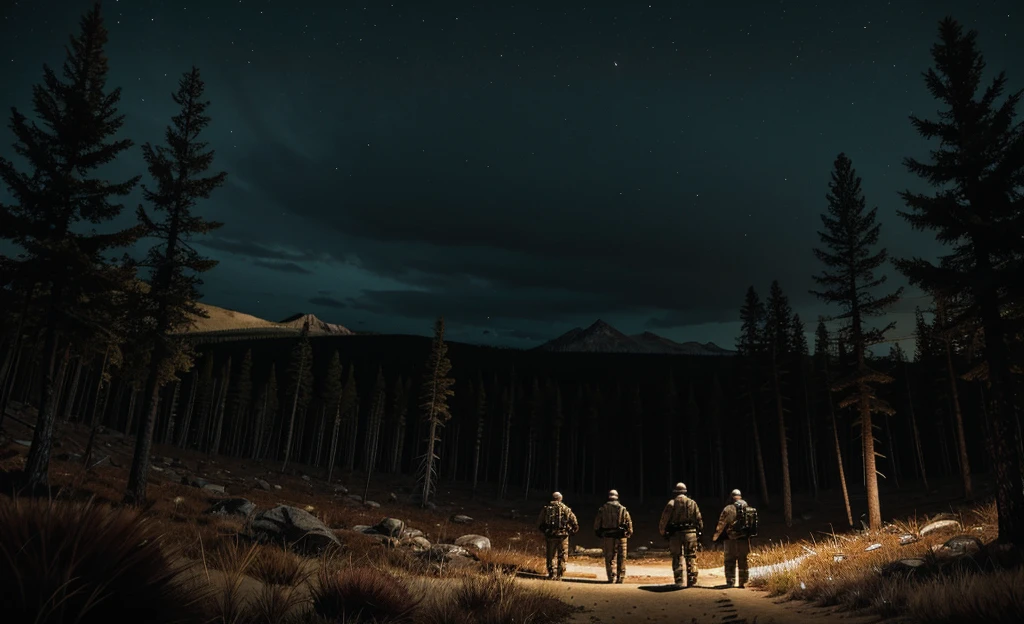 A massive search party is dispatched to comb the vast wilderness area where Jimmy and his father were last seen.